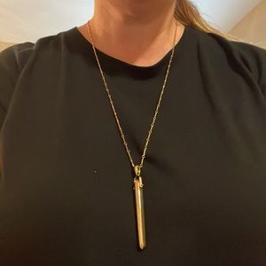 Stella & Dot Rebel Pendant Necklace - Gold